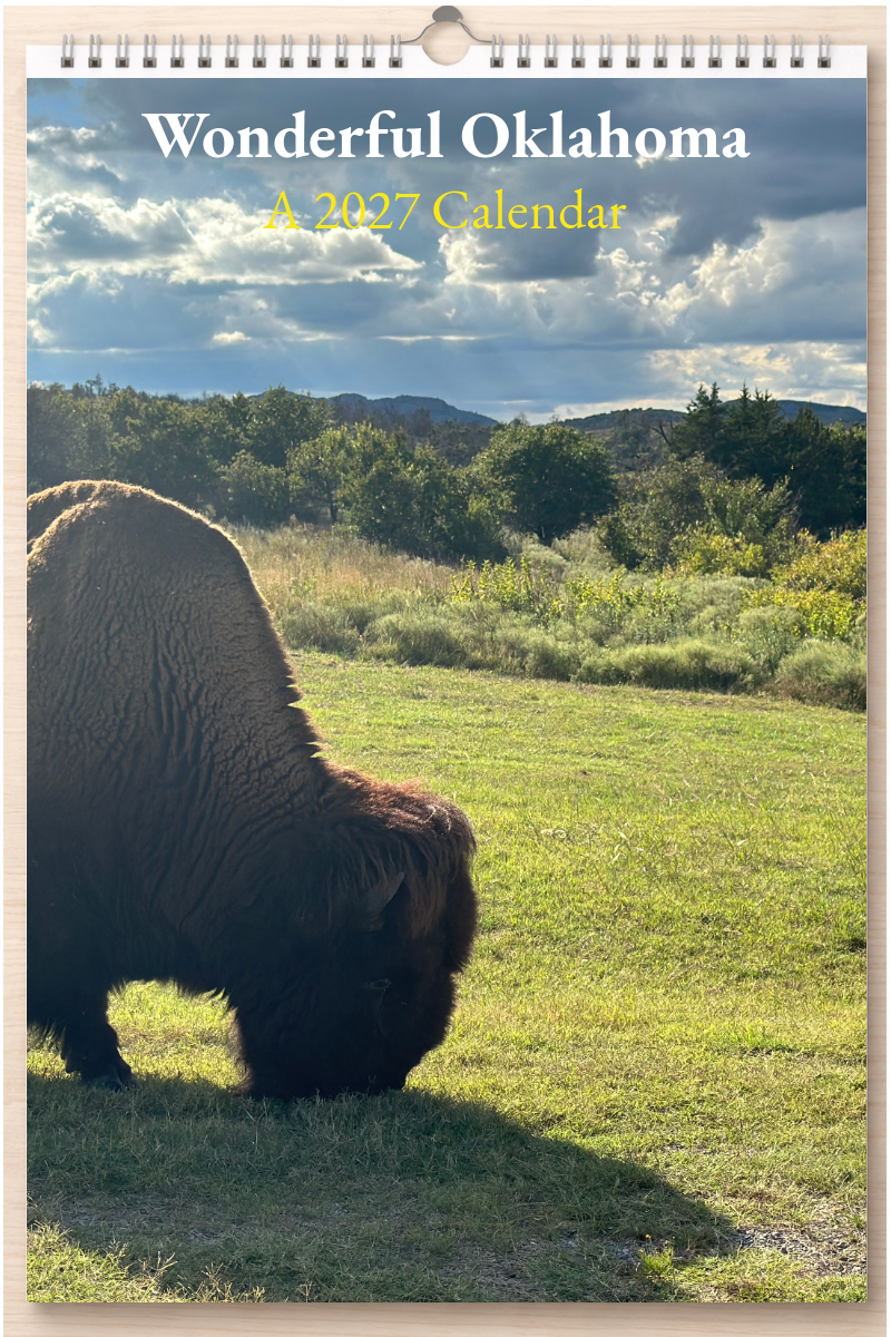 Wonderful Oklahoma: A 2027 Calendar