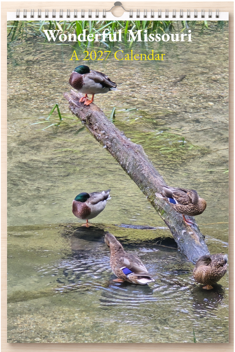 Wonderful Missouri: A 2027 Calendar