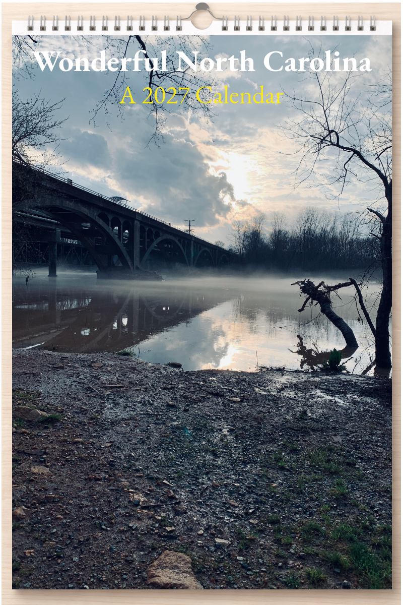 Wonderful North Carolina: A 2027 Calendar