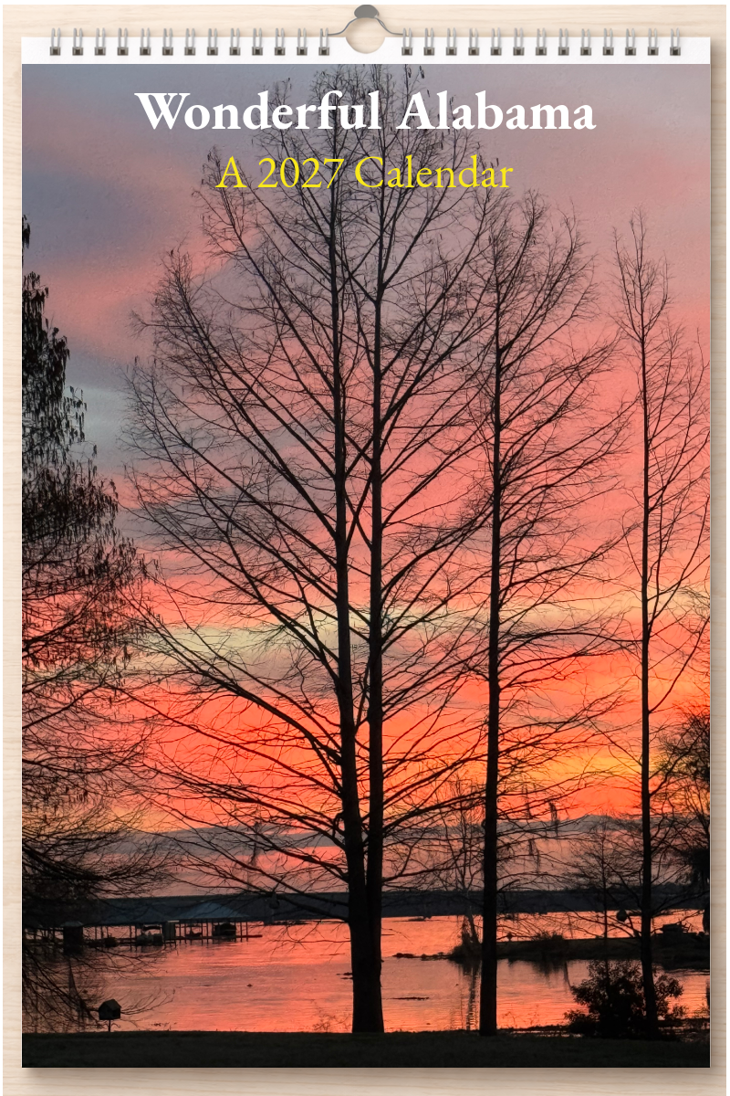 Wonderful Alabama: A 2027 Calendar
