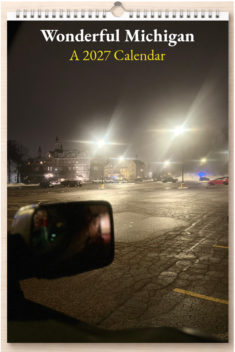 Wonderful Michigan: A 2027 Calendar