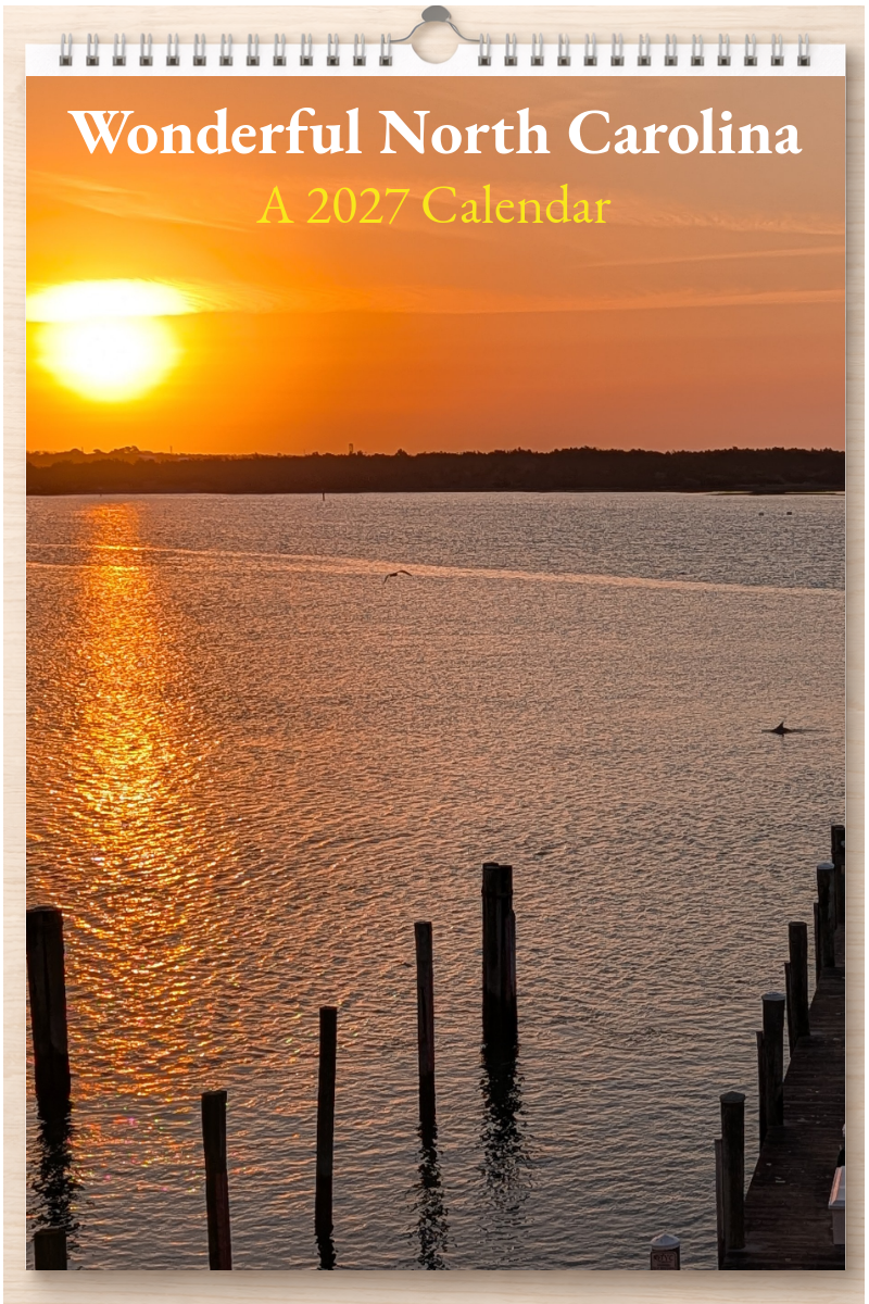 Wonderful North Carolina: A 2027 Calendar
