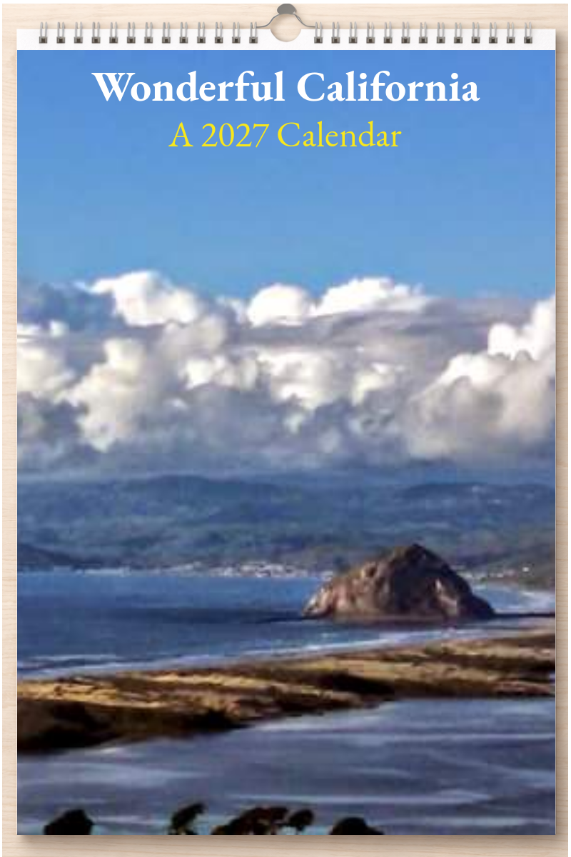 Wonderful California: A 2027 Calendar