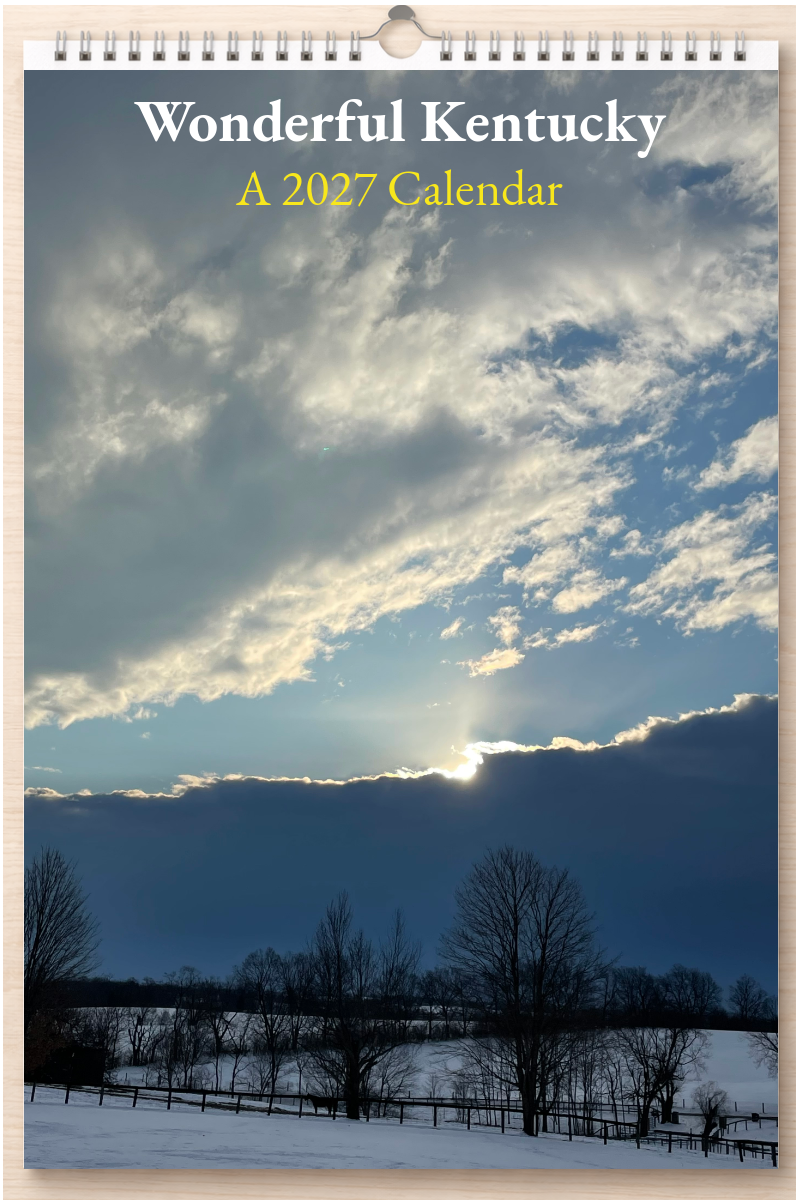 Wonderful Kentucky: A 2027 Calendar