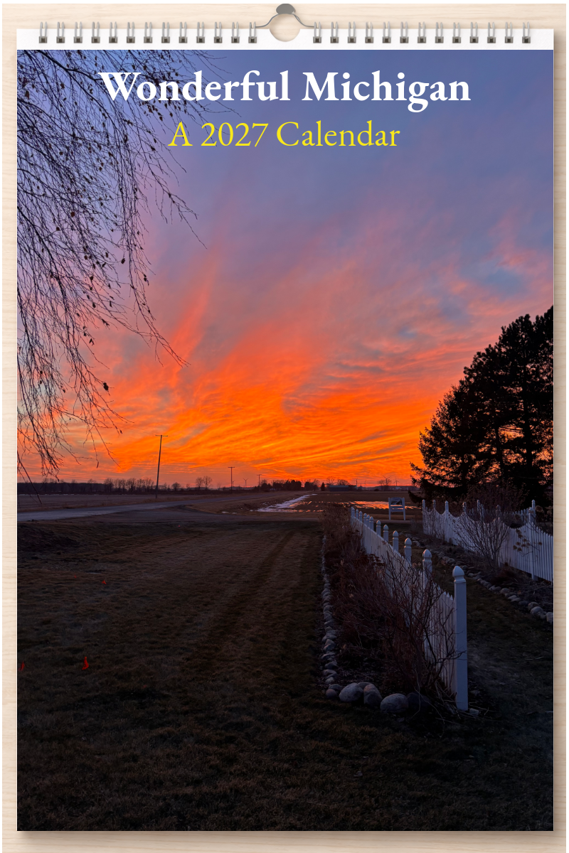 Wonderful Michigan: A 2027 Calendar