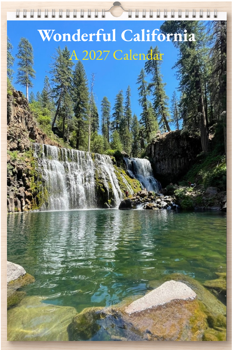 Wonderful California: A 2027 Calendar
