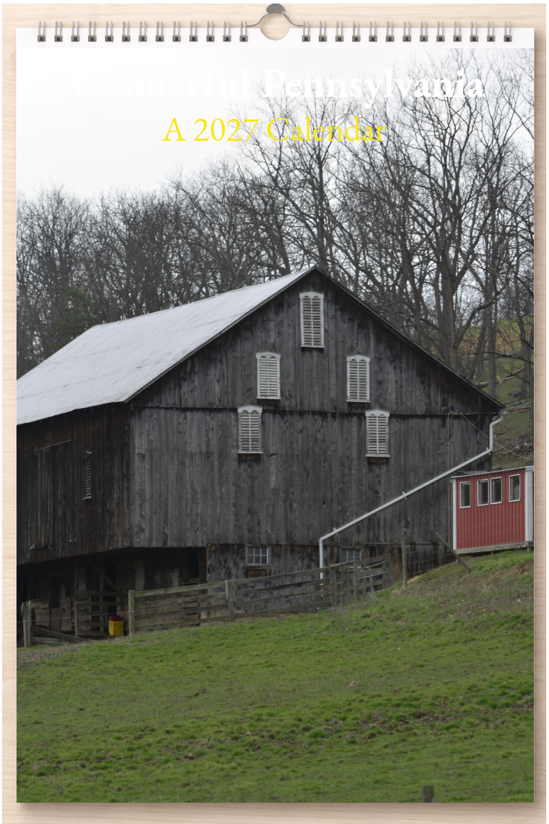 Wonderful Pennsylvania: A 2027 Calendar