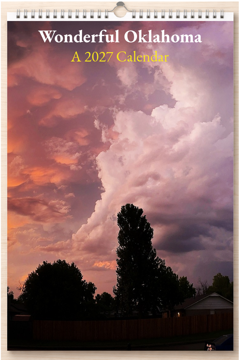 Wonderful Oklahoma: A 2027 Calendar