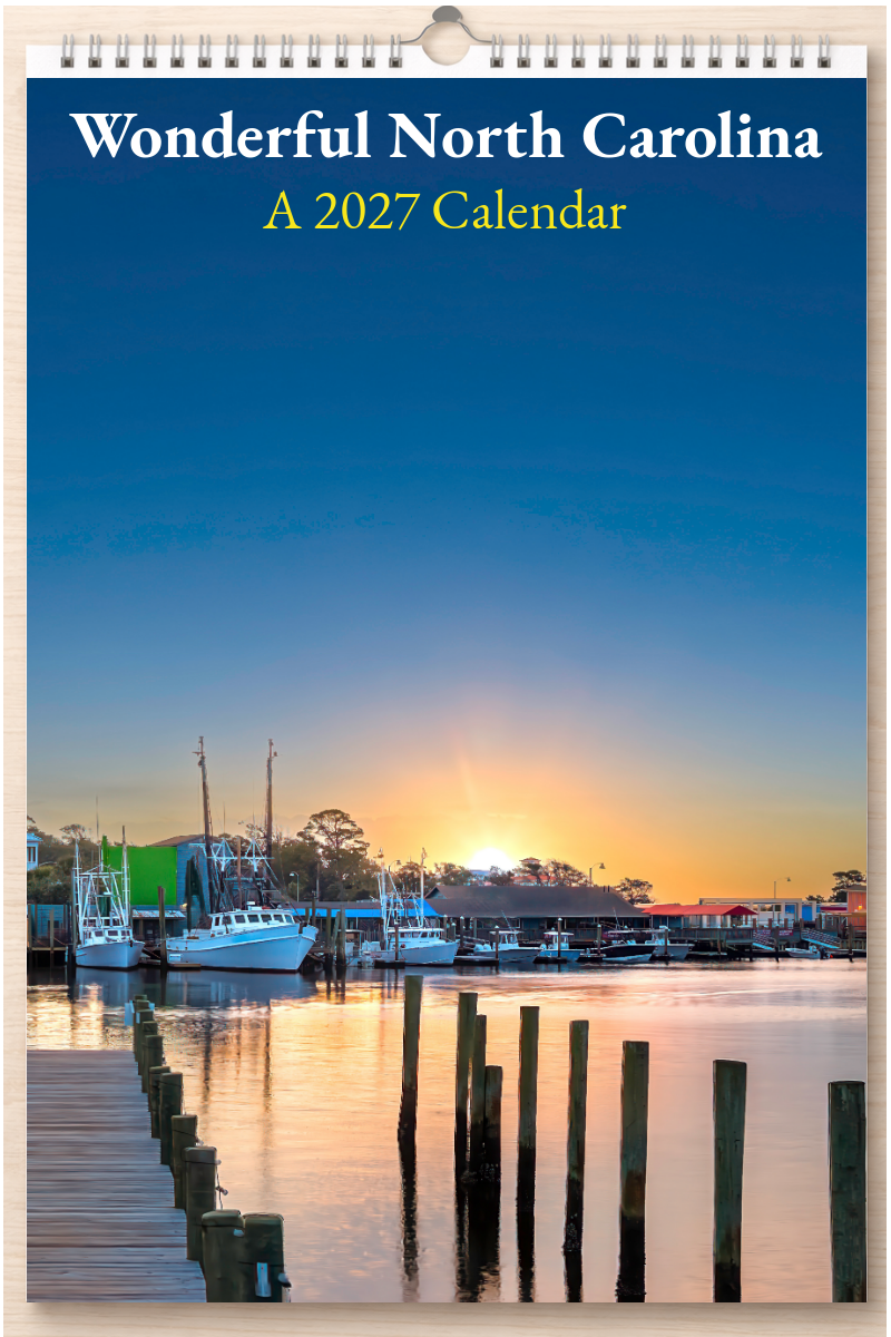 Wonderful North Carolina: A 2027 Calendar