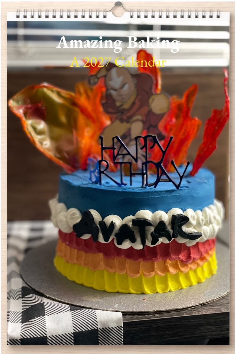 Amazing Baking: A 2027 Calendar