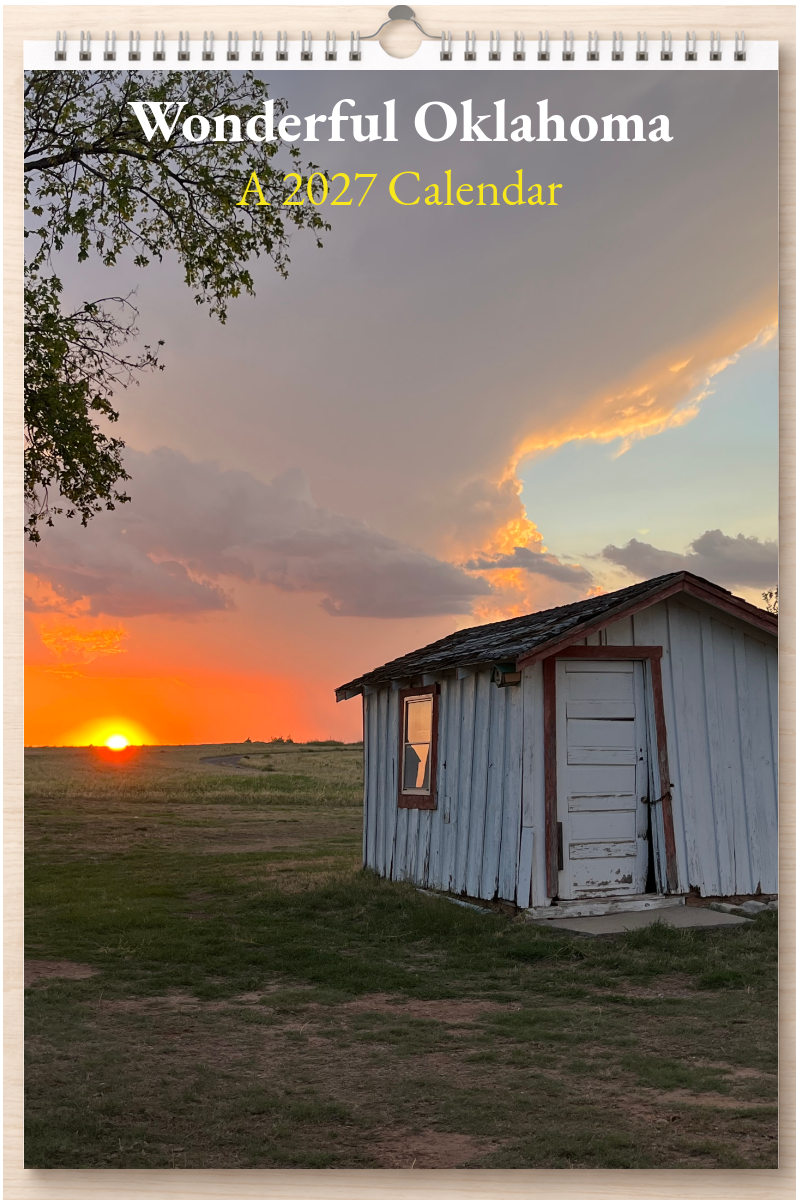 Wonderful Oklahoma: A 2027 Calendar