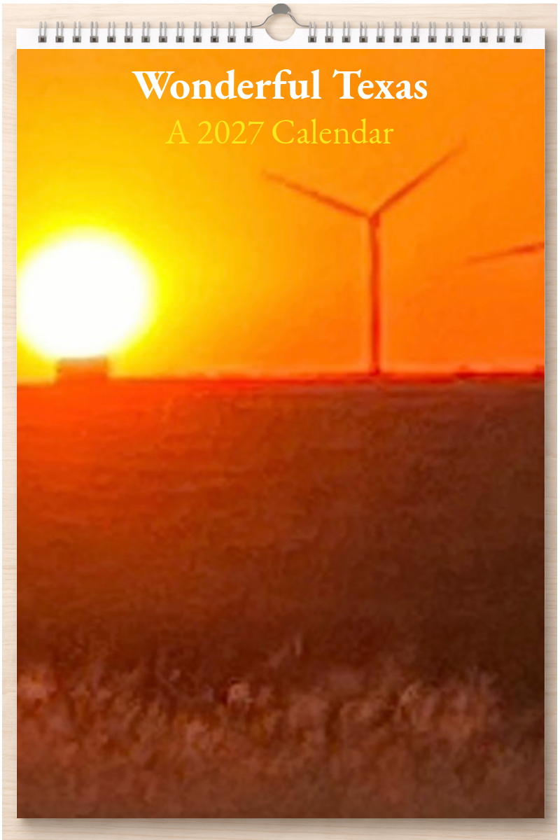 Wonderful Texas: A 2027 Calendar