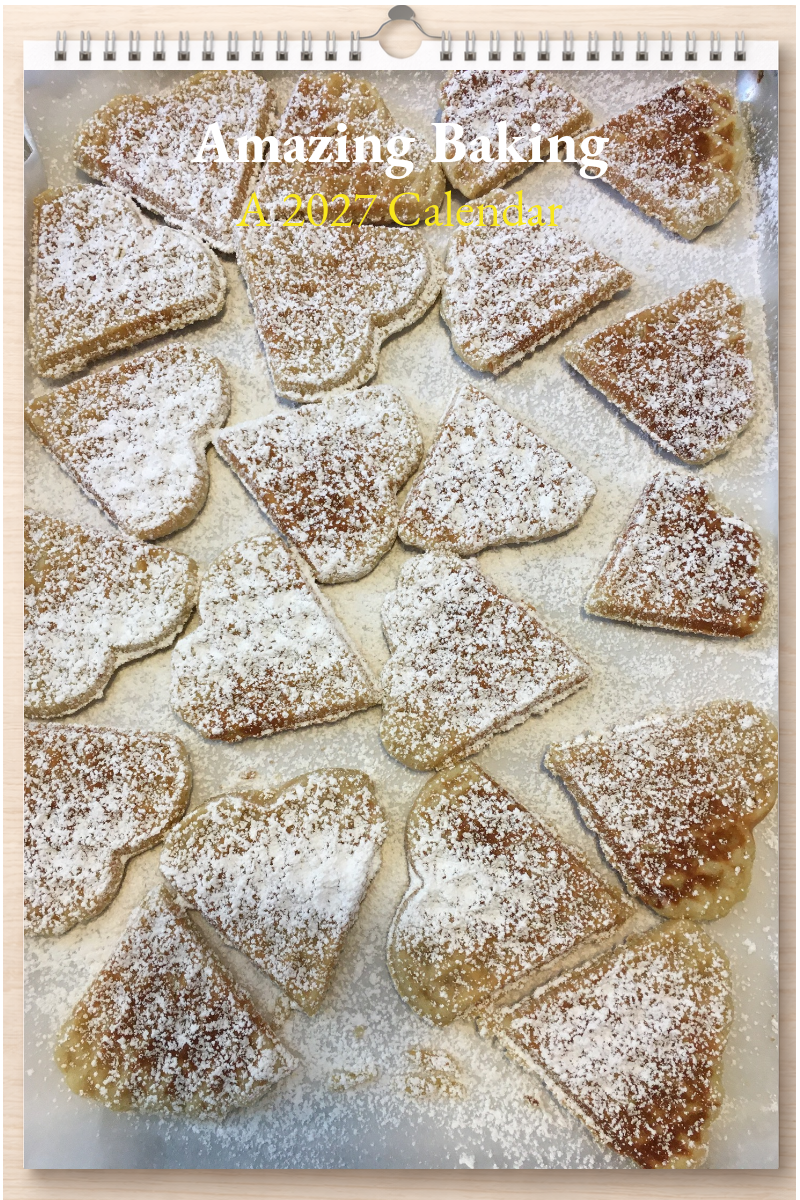 Amazing Baking: A 2027 Calendar