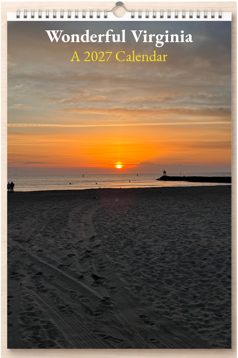 Wonderful Virginia: A 2027 Calendar