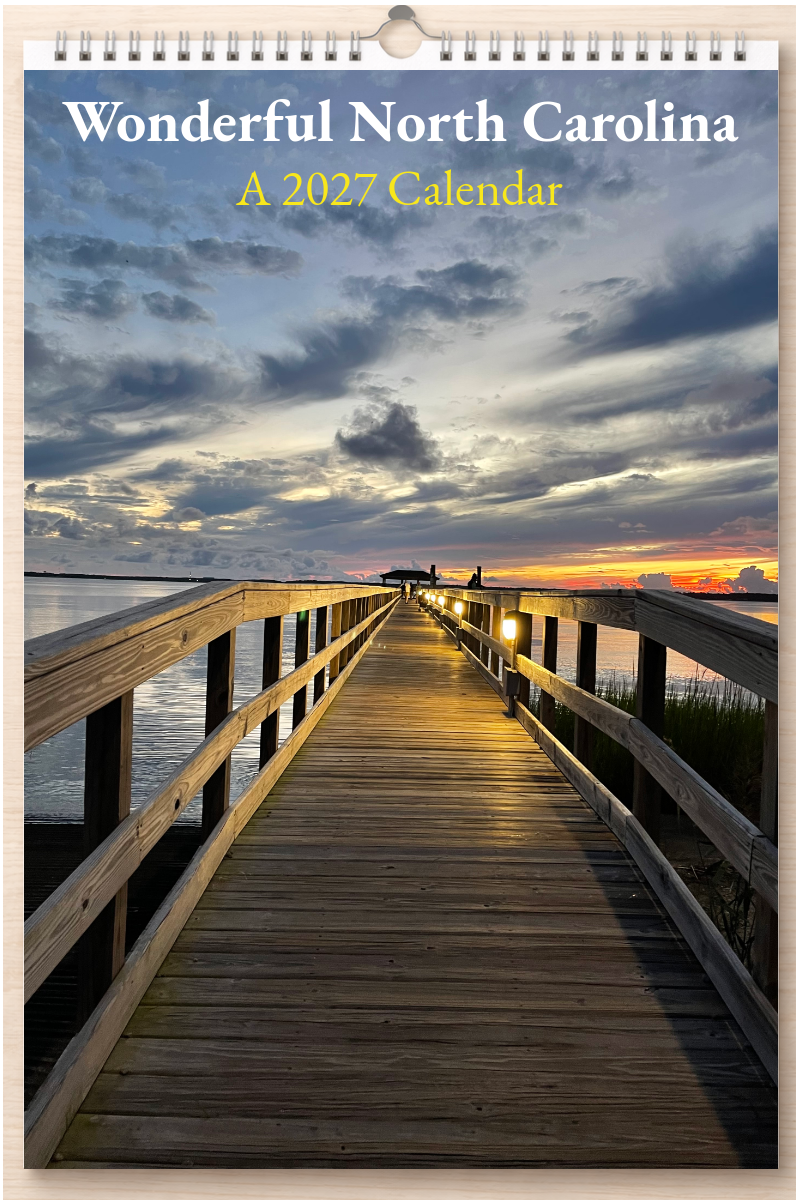 Wonderful North Carolina: A 2027 Calendar