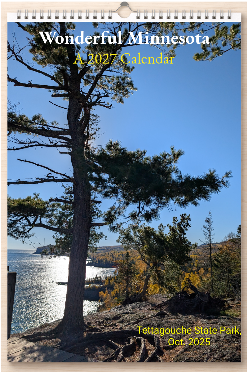 Wonderful Minnesota: A 2027 Calendar