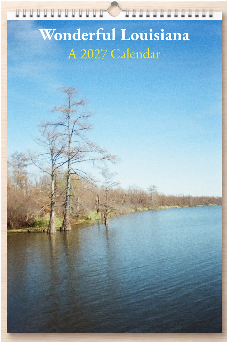 Wonderful Louisiana: A 2027 Calendar