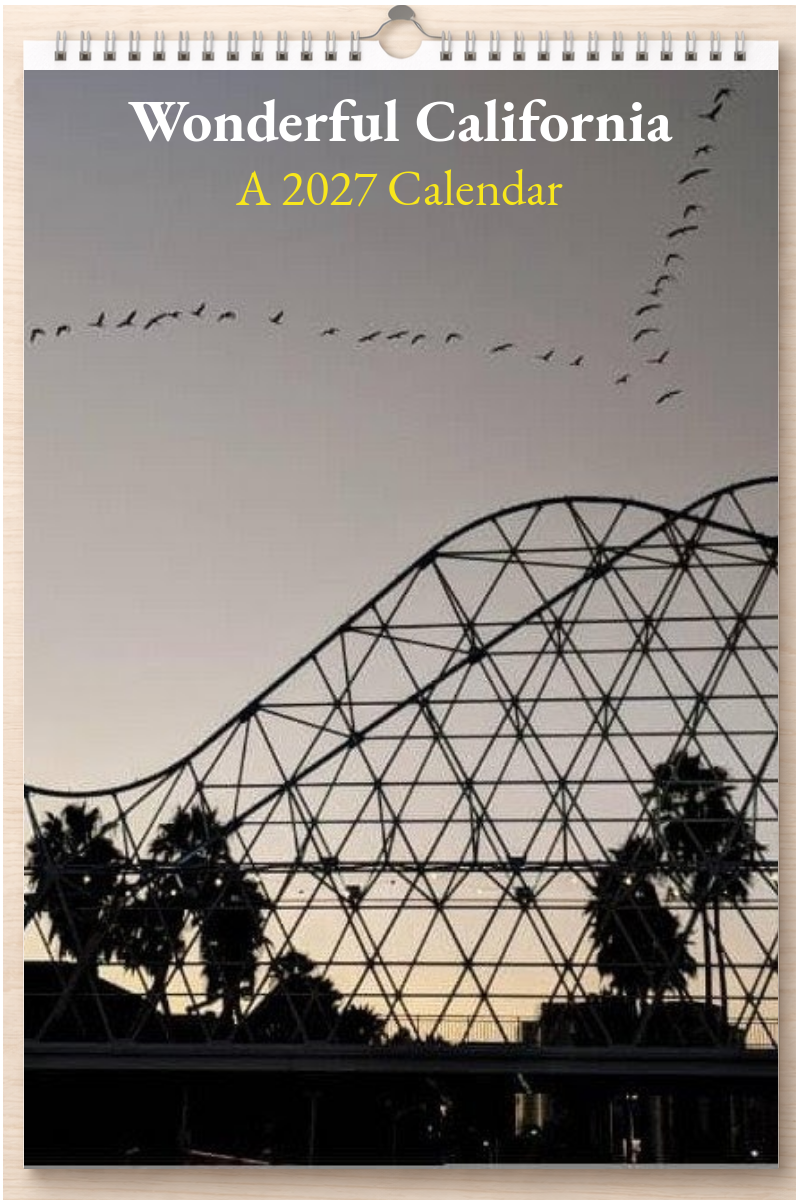 Wonderful California: A 2027 Calendar