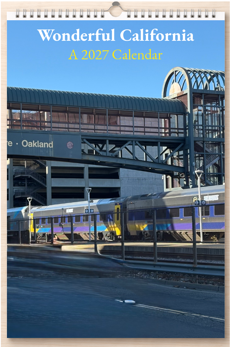 Wonderful California: A 2027 Calendar
