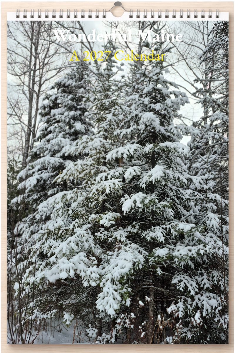 Wonderful Maine: A 2027 Calendar