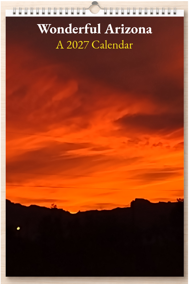 Wonderful Arizona: A 2027 Calendar