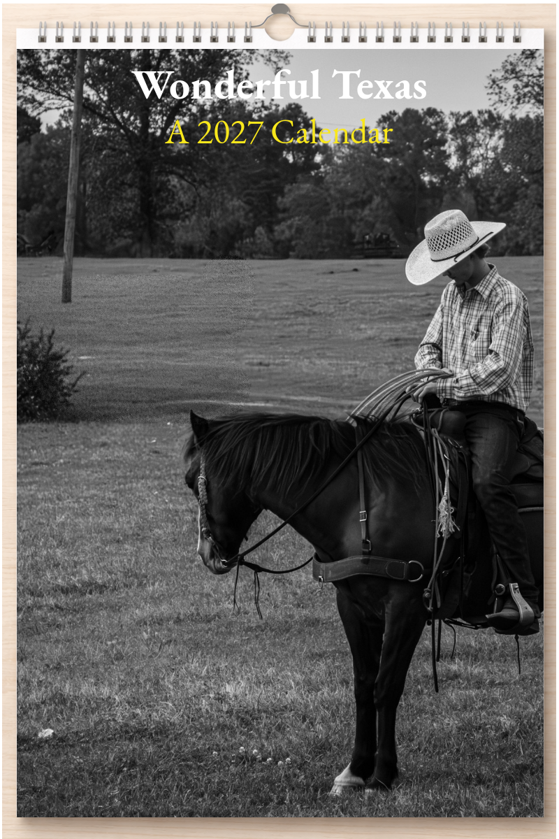 Wonderful Texas: A 2027 Calendar