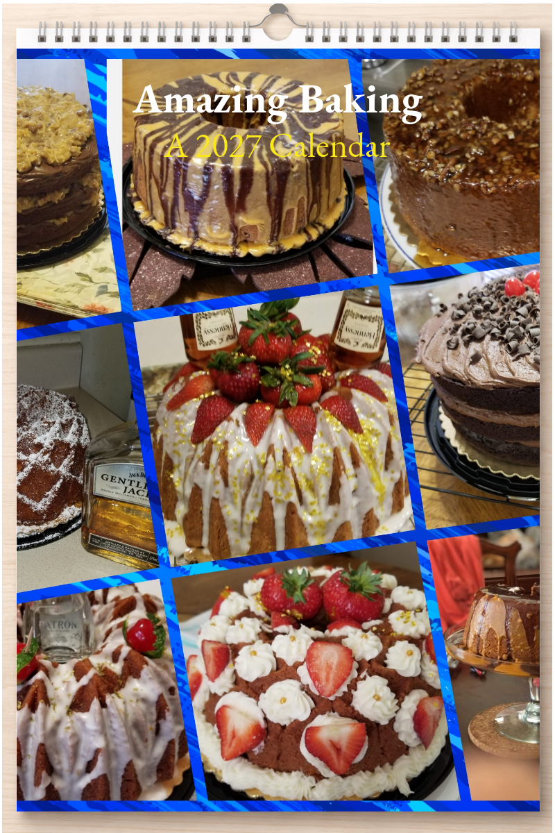 Amazing Baking: A 2027 Calendar