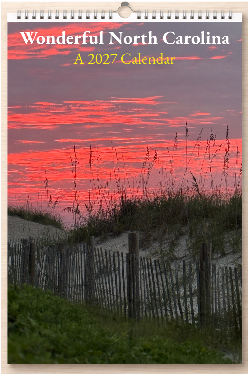Wonderful North Carolina: A 2027 Calendar