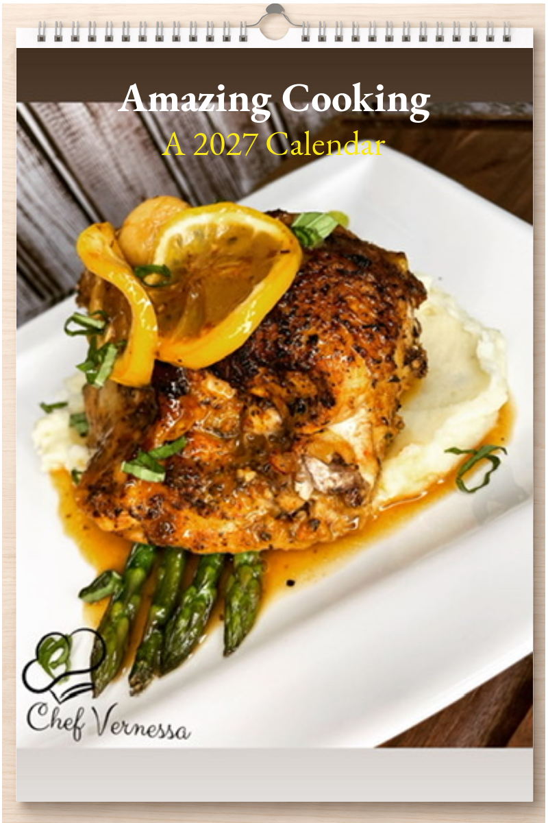 Amazing Cooking: A 2027 Calendar