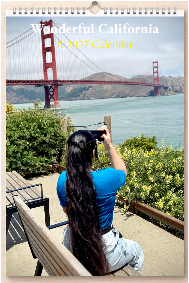 Wonderful California: A 2027 Calendar
