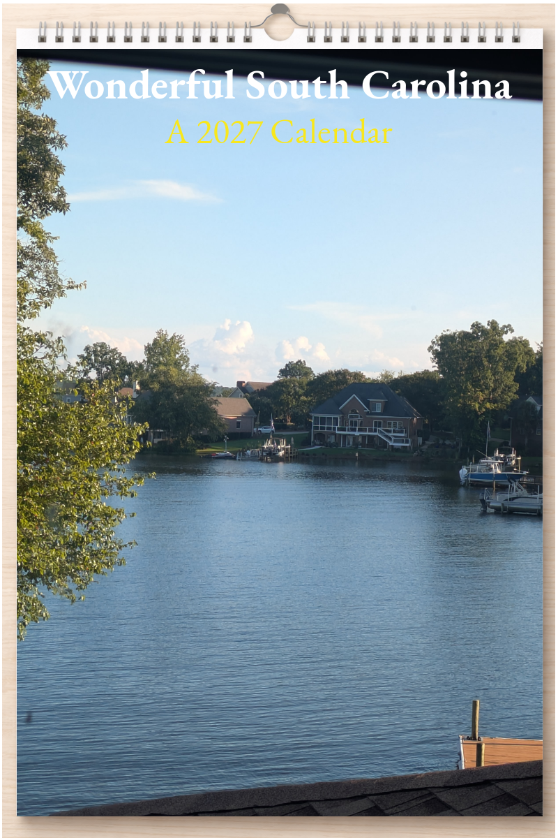Wonderful South Carolina: A 2027 Calendar