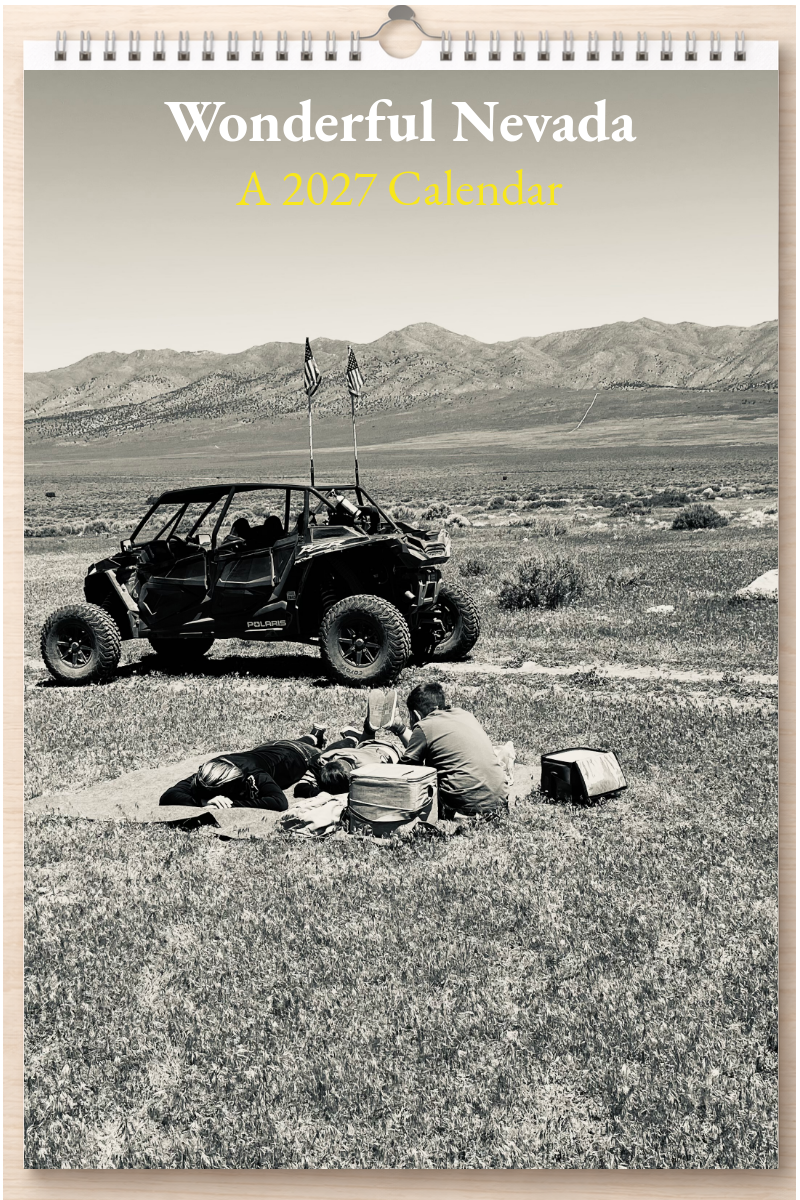 Wonderful Nevada: A 2027 Calendar