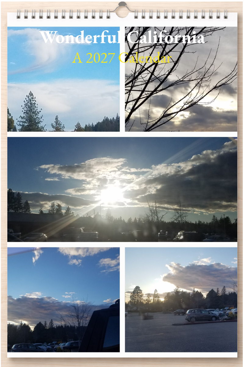 Wonderful California: A 2027 Calendar