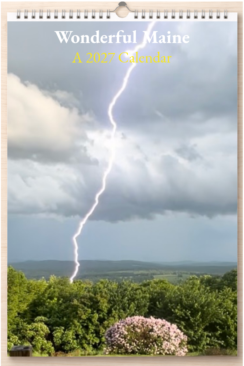 Wonderful Maine: A 2027 Calendar