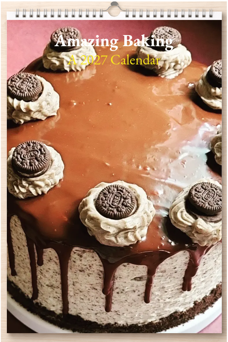 Amazing Baking: A 2027 Calendar