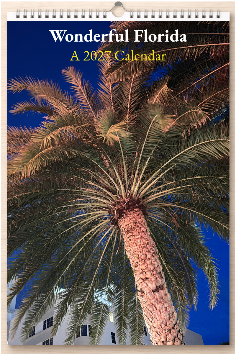Wonderful Florida: A 2027 Calendar