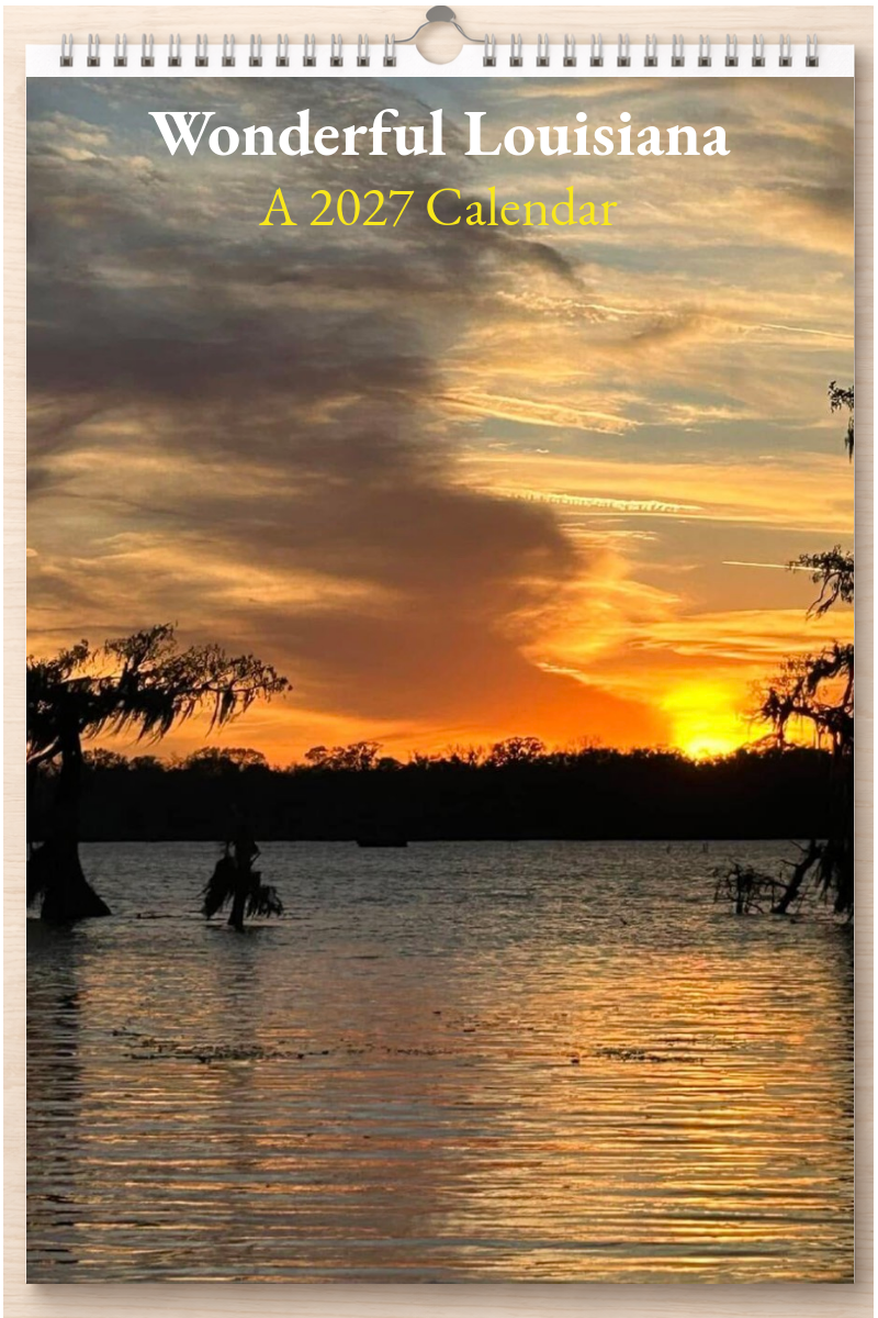 Wonderful Louisiana: A 2027 Calendar