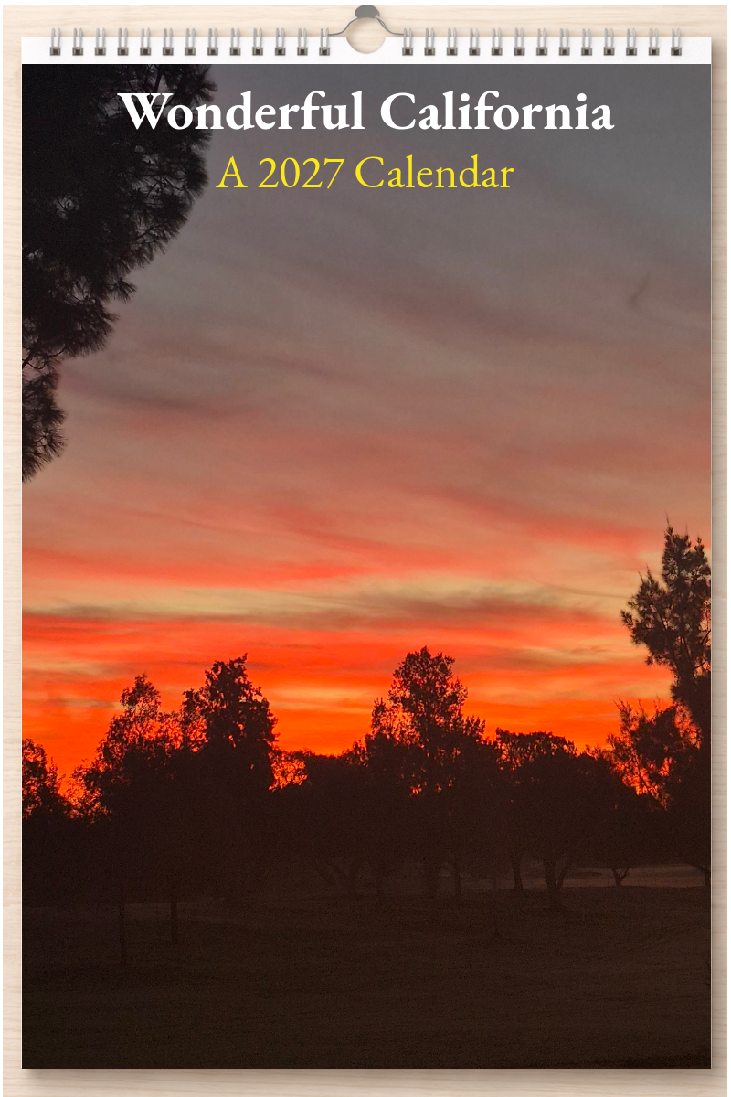 Wonderful California: A 2027 Calendar