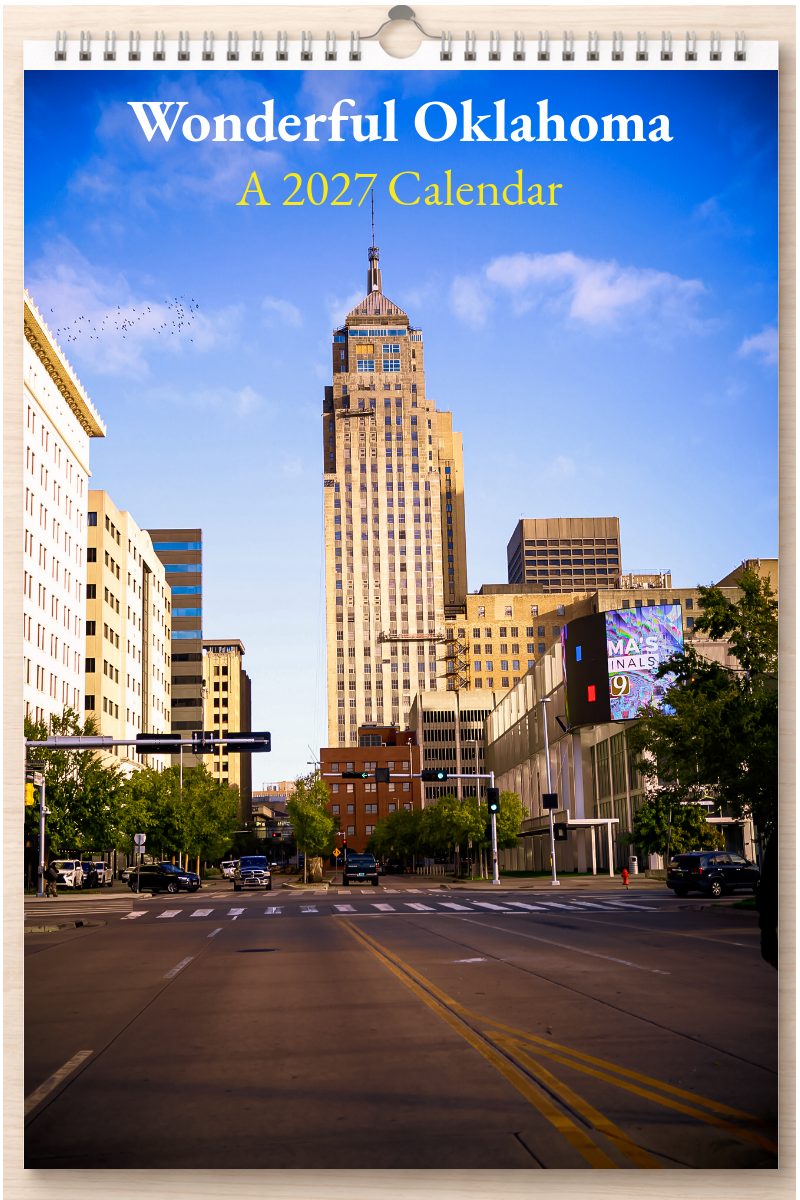 Wonderful Oklahoma: A 2027 Calendar
