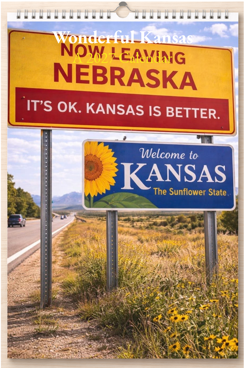 Wonderful Kansas: A 2027 Calendar