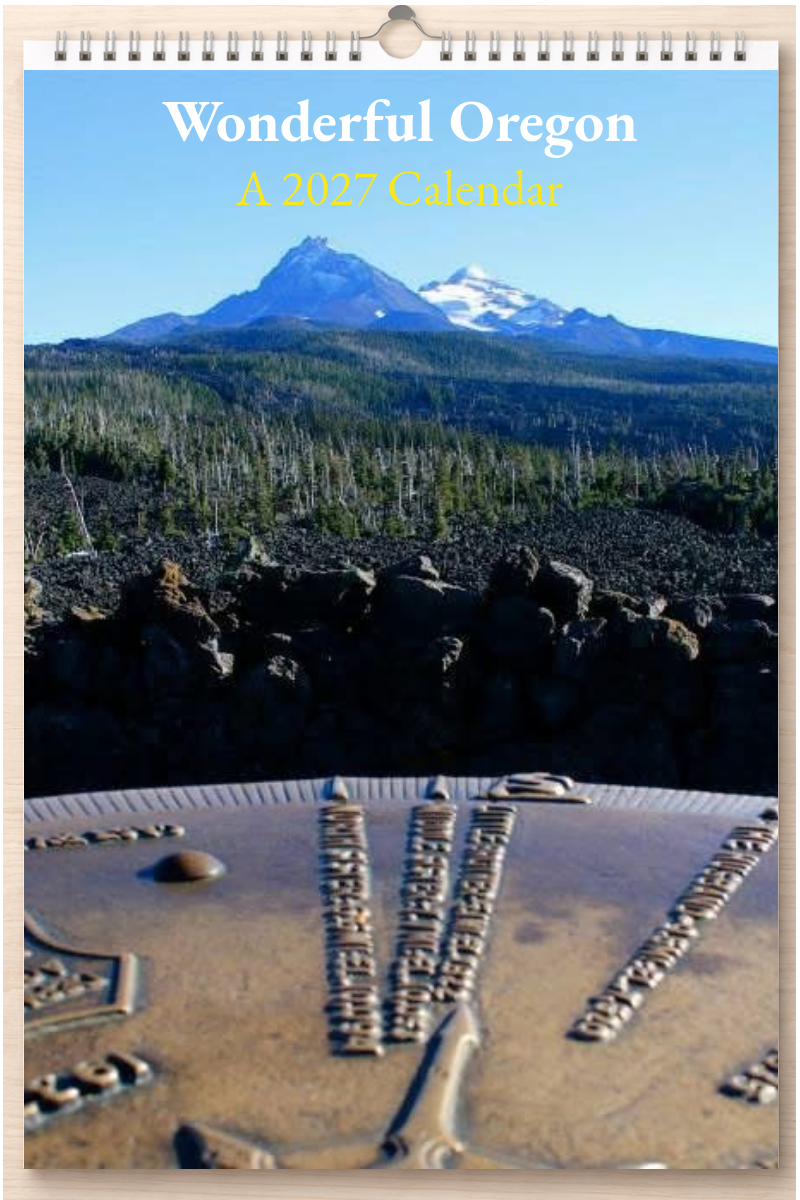 Wonderful Oregon: A 2027 Calendar