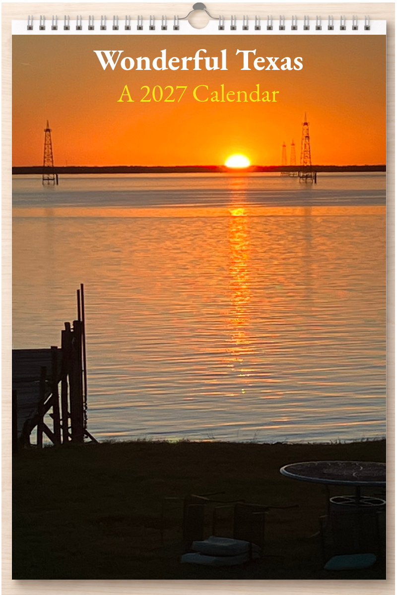 Wonderful Texas: A 2027 Calendar