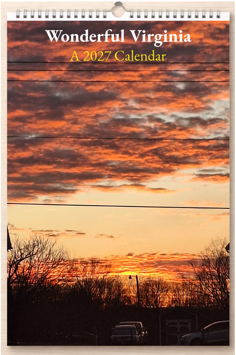 Wonderful Virginia: A 2027 Calendar