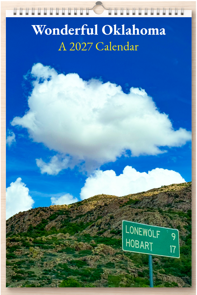 Wonderful Oklahoma: A 2027 Calendar