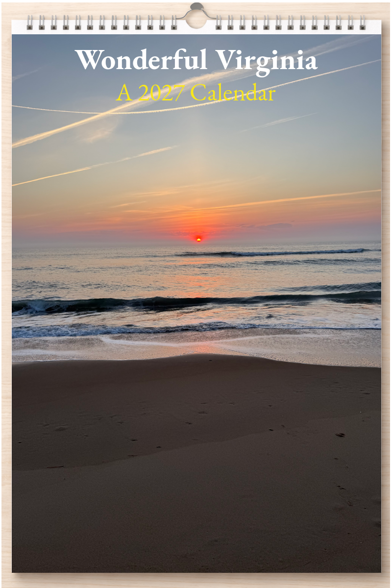 Wonderful Virginia: A 2027 Calendar