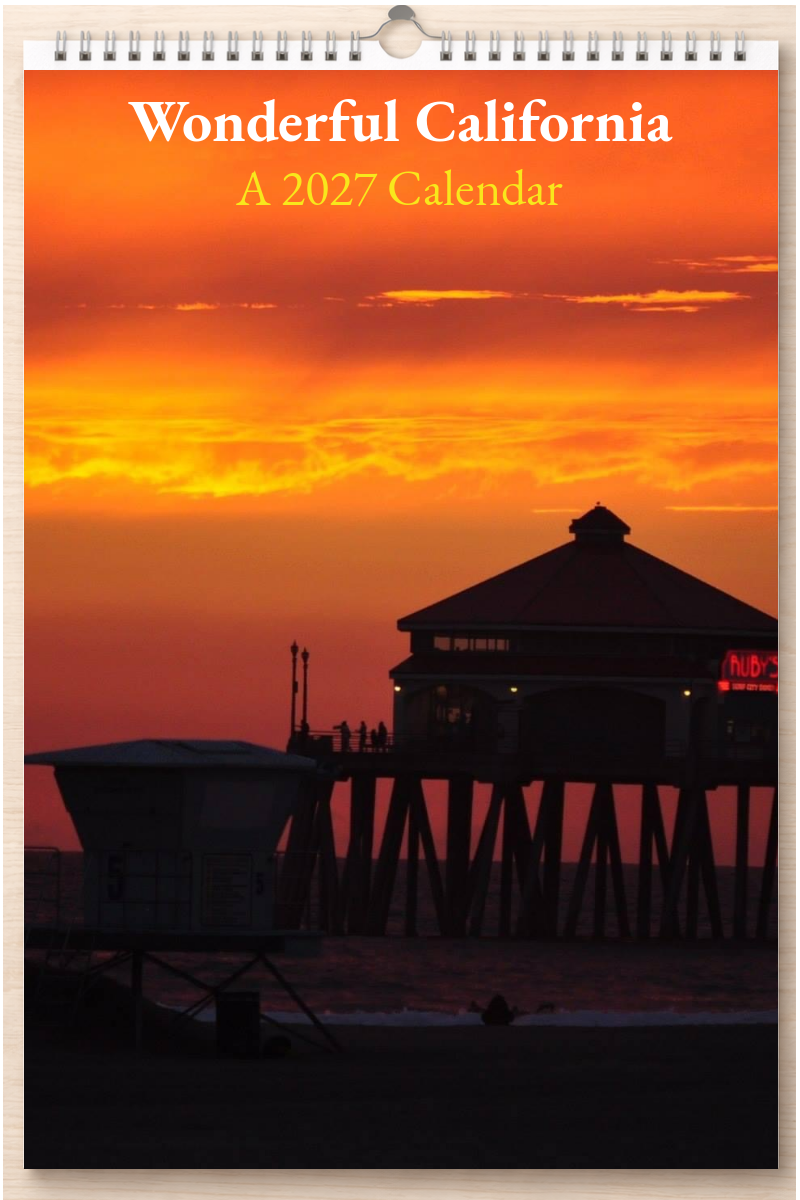 Wonderful California: A 2027 Calendar
