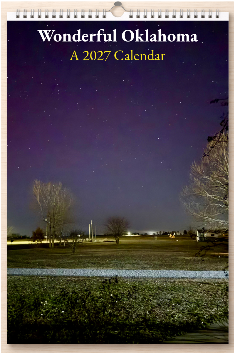Wonderful Oklahoma: A 2027 Calendar