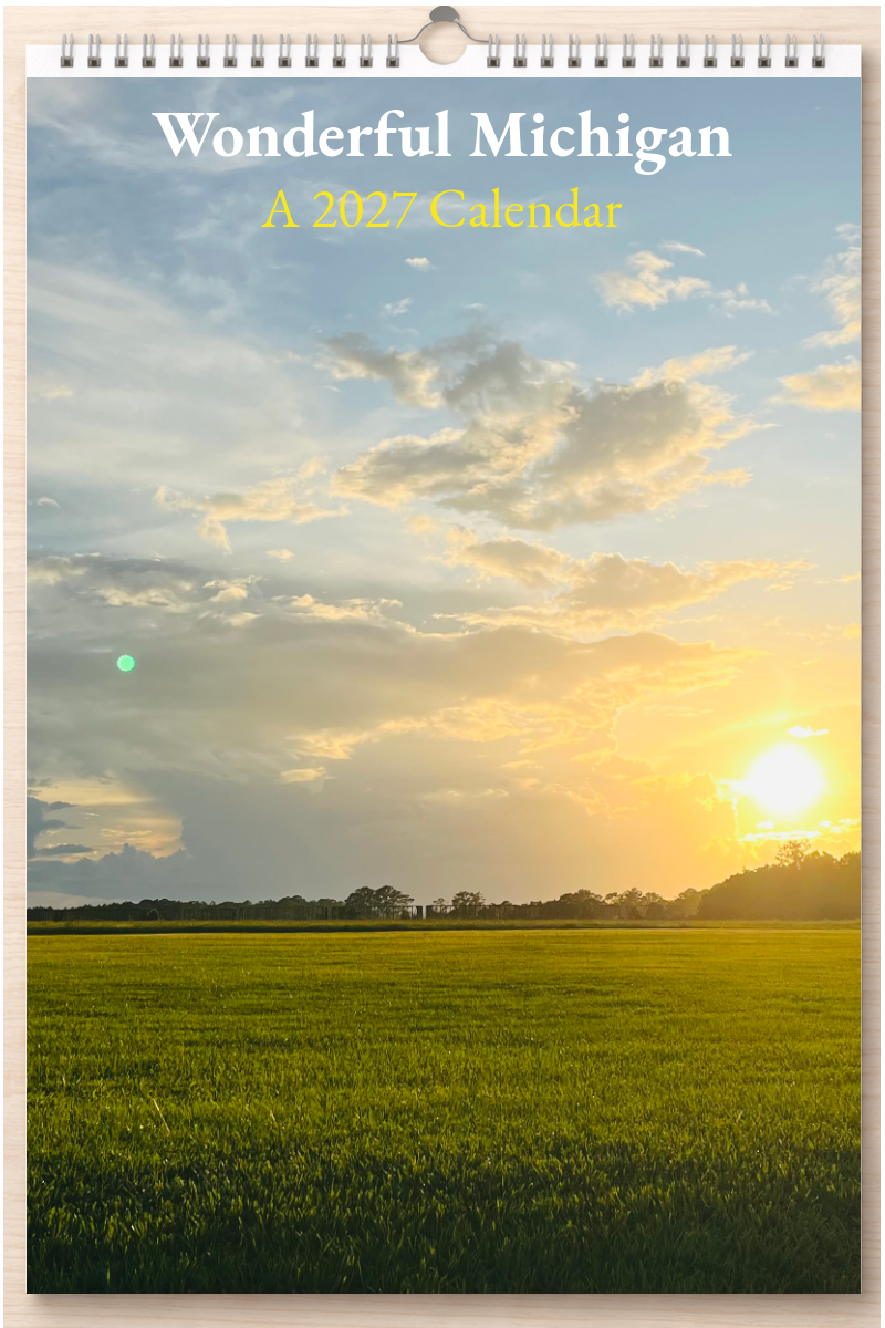 Wonderful Michigan: A 2027 Calendar