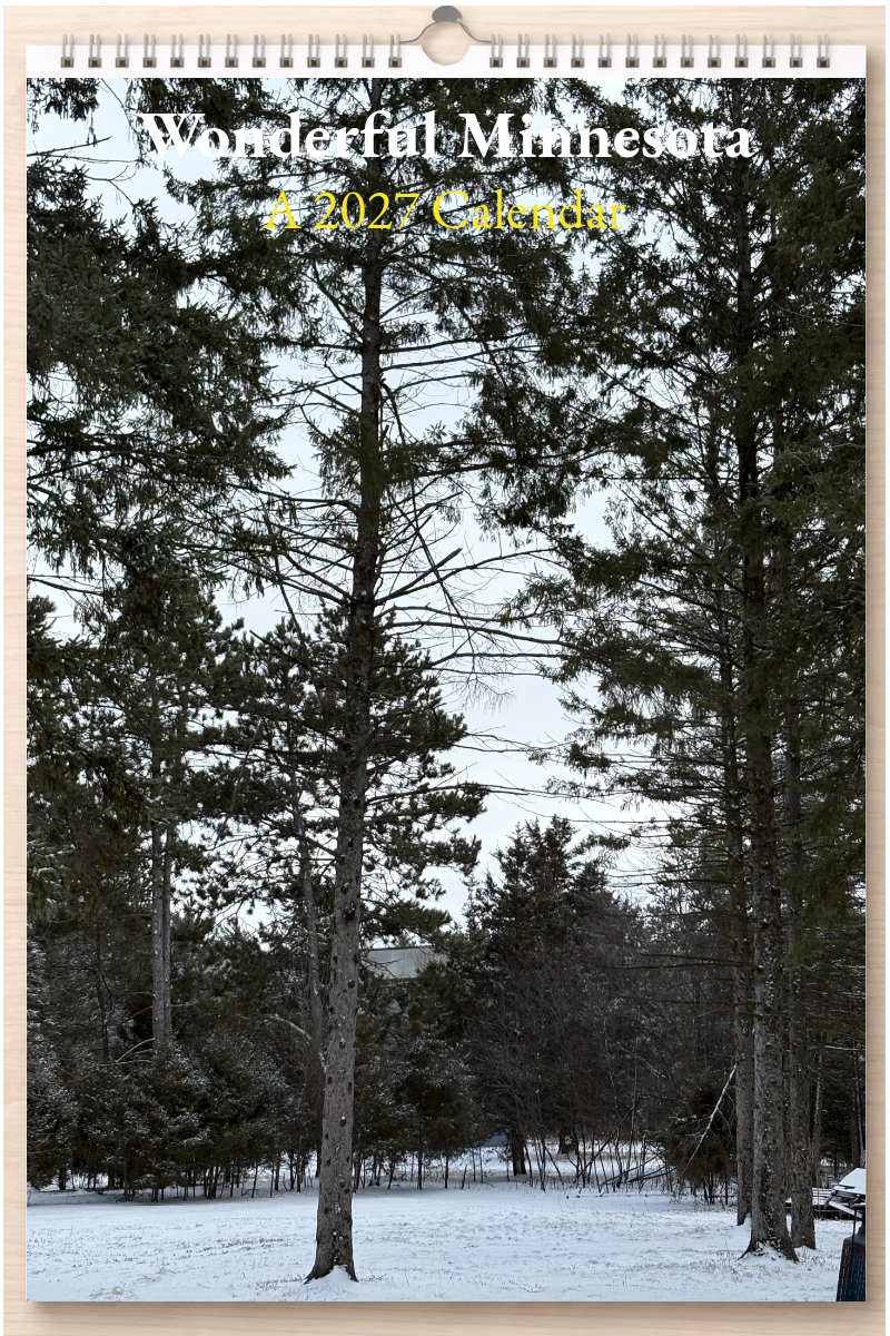 Wonderful Minnesota: A 2027 Calendar