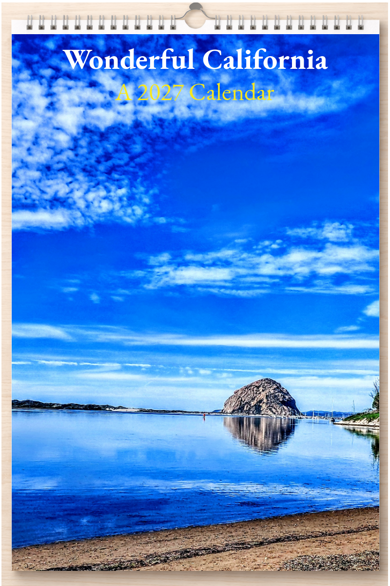 Wonderful California: A 2027 Calendar